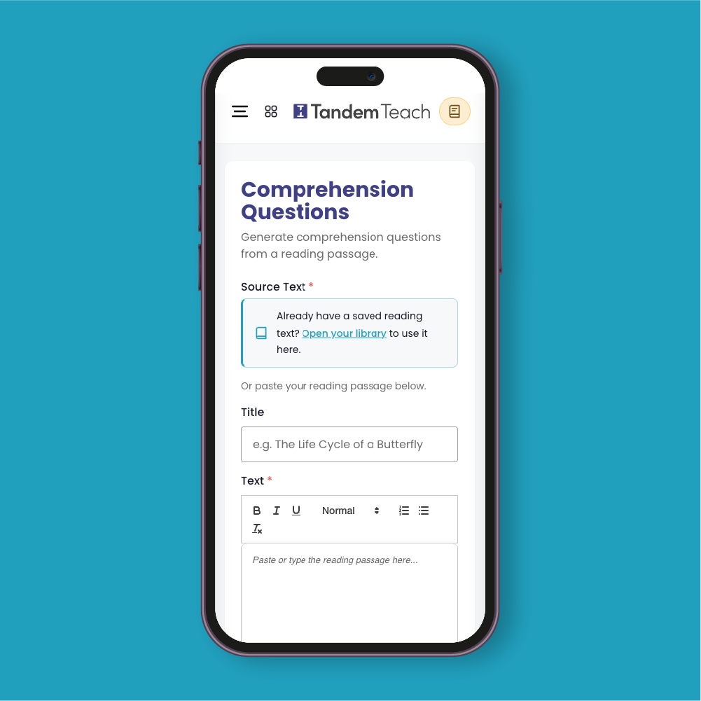 Tandem Teach AI — image 5